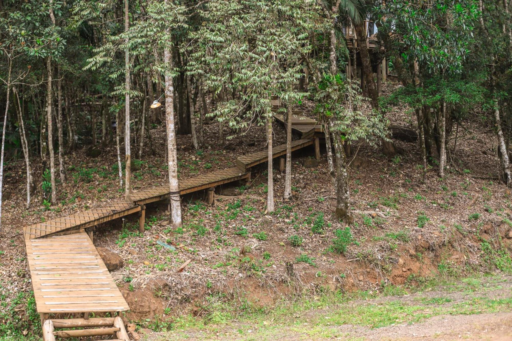 Chale Casa De Pedra, Vivenda Serra Velha, Chales De Montanha Timbe do Sul Luaran gambar