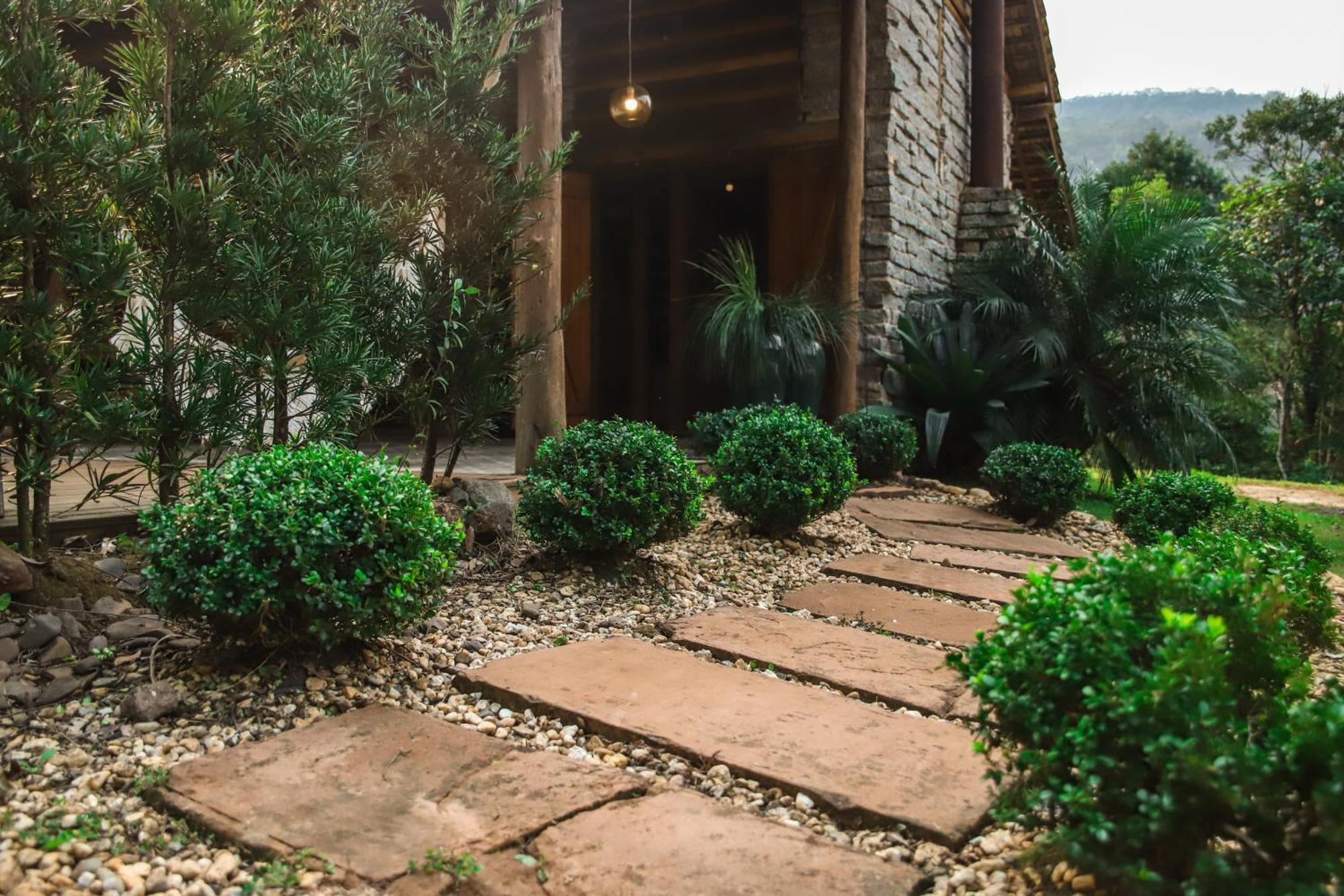 Chale Casa De Pedra, Vivenda Serra Velha, Chales De Montanha Timbe do Sul Luaran gambar